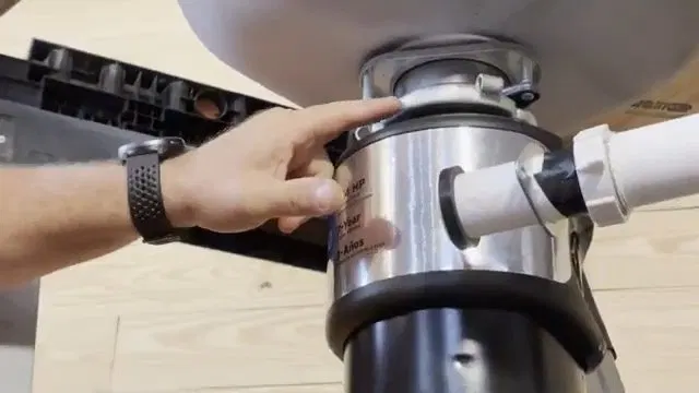 Aligning Garbage Disposal With Sink Flange shown for Garbage Disposal Repair & Installation in Dallas, GA in Dallas, Georgia.