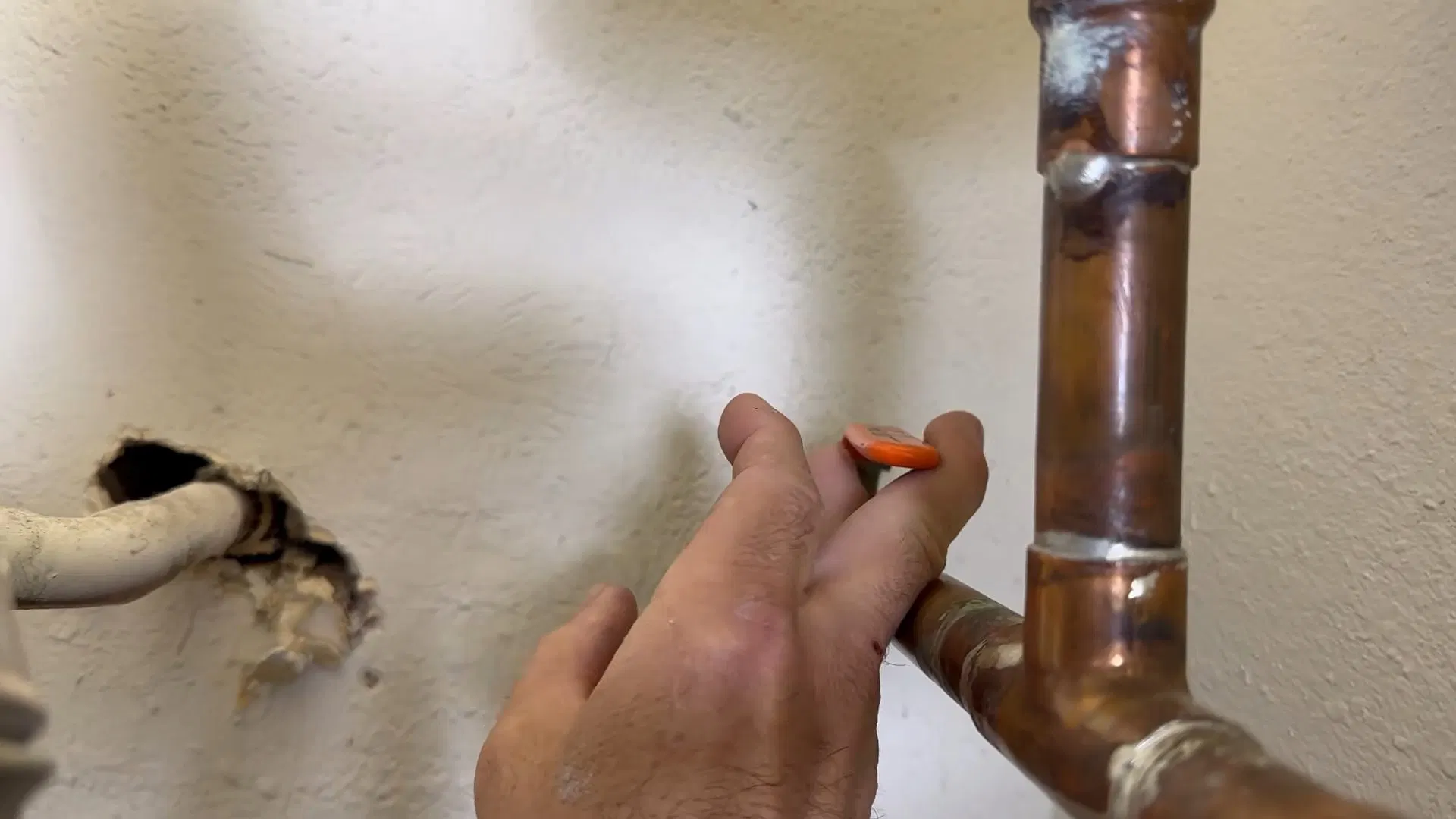 Anode Rod Removed From Water Heater shown for Water Heater Repair in Dallas, GA in Dallas, Georgia.