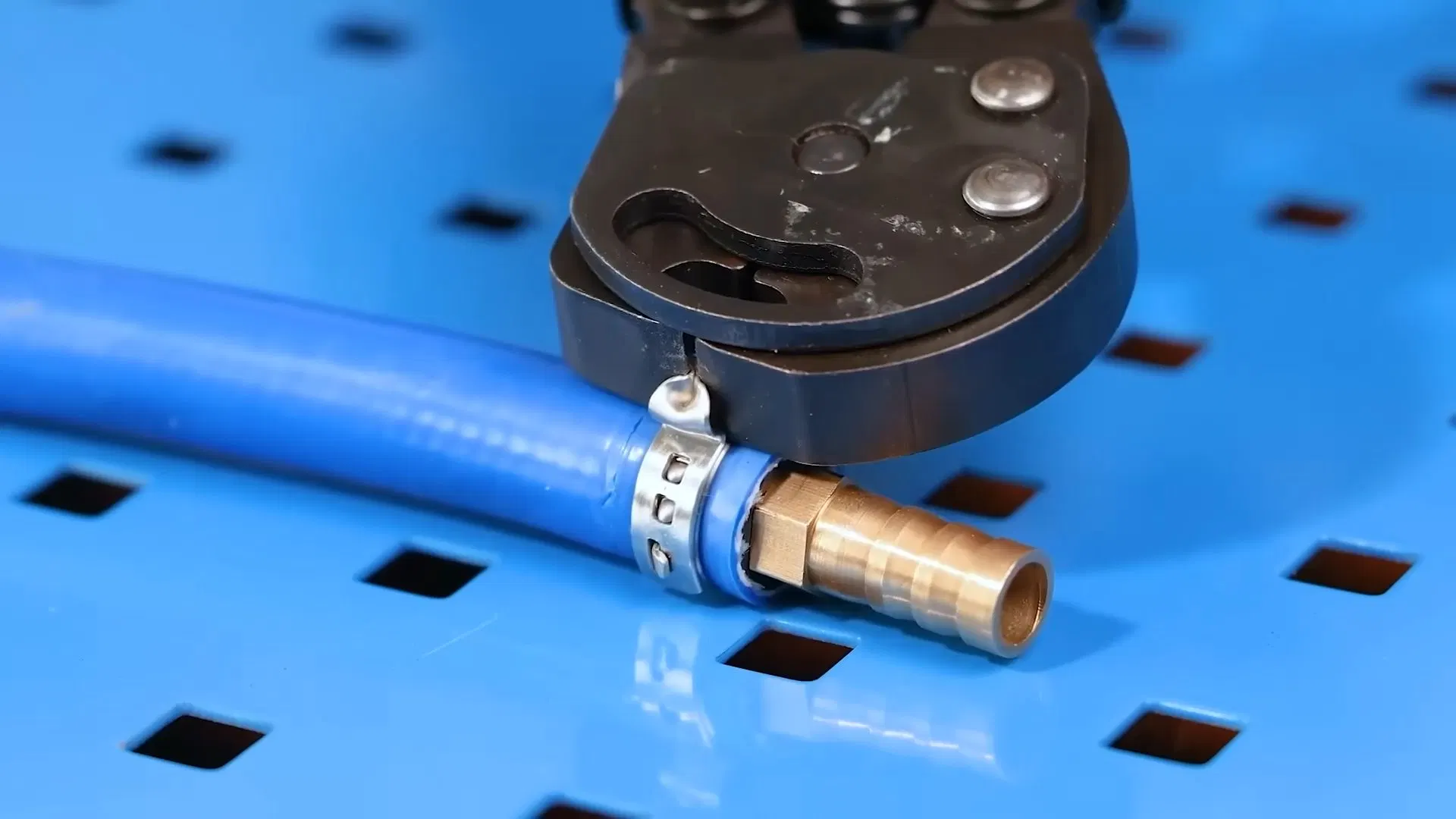 Blue Pipe Cutter And Short Metal Pipe shown for Plumber in Hiram, GA in Hiram, Georgia.