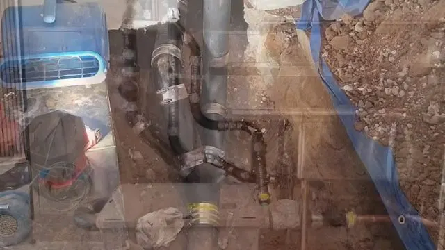 Exposed Copper Water Line In Yard Trench shown for Water Bill Spike in Dallas, GA: Is It a Leak? in Dallas, Georgia.