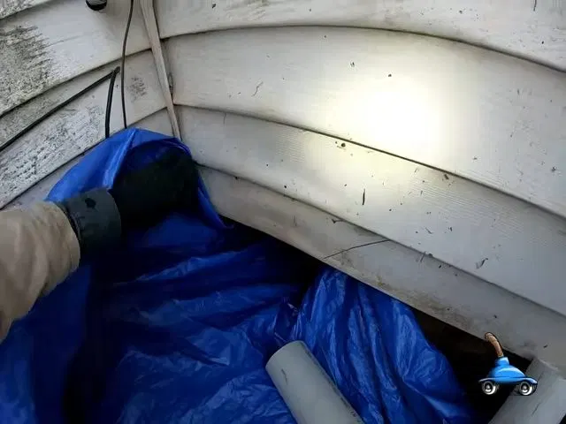 Fitting New PVC Section In Crawlspace shown for Plumbing guides for Dallas and Paulding County in Dallas, Georgia.