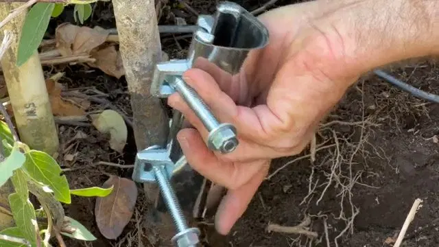 Metal Sprinkler Pipe Leak Repair Wrap shown for Leak Detection in Dallas, GA in Dallas, Georgia.
