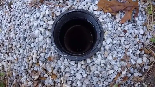 Open Sewer Cleanout Ready For Camera shown for Sewer Line Repair & Replacement in Dallas, GA in Dallas, Georgia.