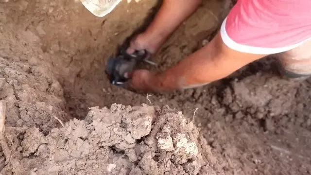 Placing Replacement Pipe Section In Trench shown for Sewer Line Repair vs. Replacement: What Actually Decides It in Dallas, Georgia.