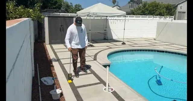 Pressure Gauge Test On Pool Plumbing Manifold shown for Natural Gas or Propane? What Actually Determines It for a Dallas, GA Home in Dallas, Georgia.