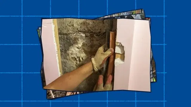 Pulling New Copper Service Line From Coil shown for How Many Pinhole Leaks Before a Dallas, GA Home Needs a Full Repipe? in Dallas, Georgia.