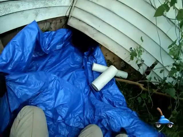 Repaired Crawlspace PVC Drain Above Ground Sheet shown for How Often Does a Septic Tank Actually Need Pumping in Paulding County? in Dallas, Georgia.