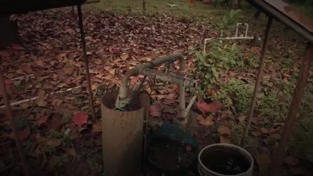 Repairing Buried Water Line With Compression Coupling shown for How Often Does a Septic Tank Actually Need Pumping in Paulding County? in Dallas, Georgia.