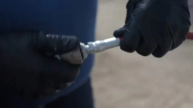 Selecting Hydro Jet Nozzle From Tool Case shown for Why Does Our Drain Keep Clogging Again After It's Been Snaked? in Dallas, Georgia.
