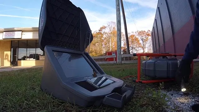 Sewer Camera Control Station Outside Building shown for Hydro Jetting in Dallas, GA in Dallas, Georgia.