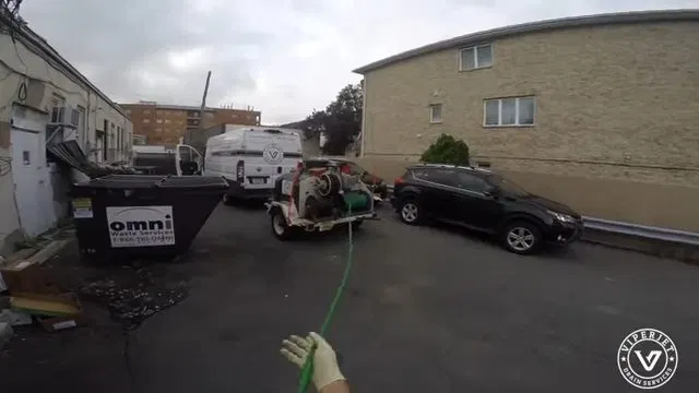Sewer Cleanout Water Flow After Hydro Jetting shown for Drain Cleaning in Dallas, GA in Dallas, Georgia.