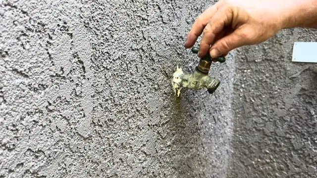 Showing Rebuilt Hose Bib Valve Stem shown for Why Does Our Faucet Keep Dripping After We Already Fixed It? in Dallas, Georgia.