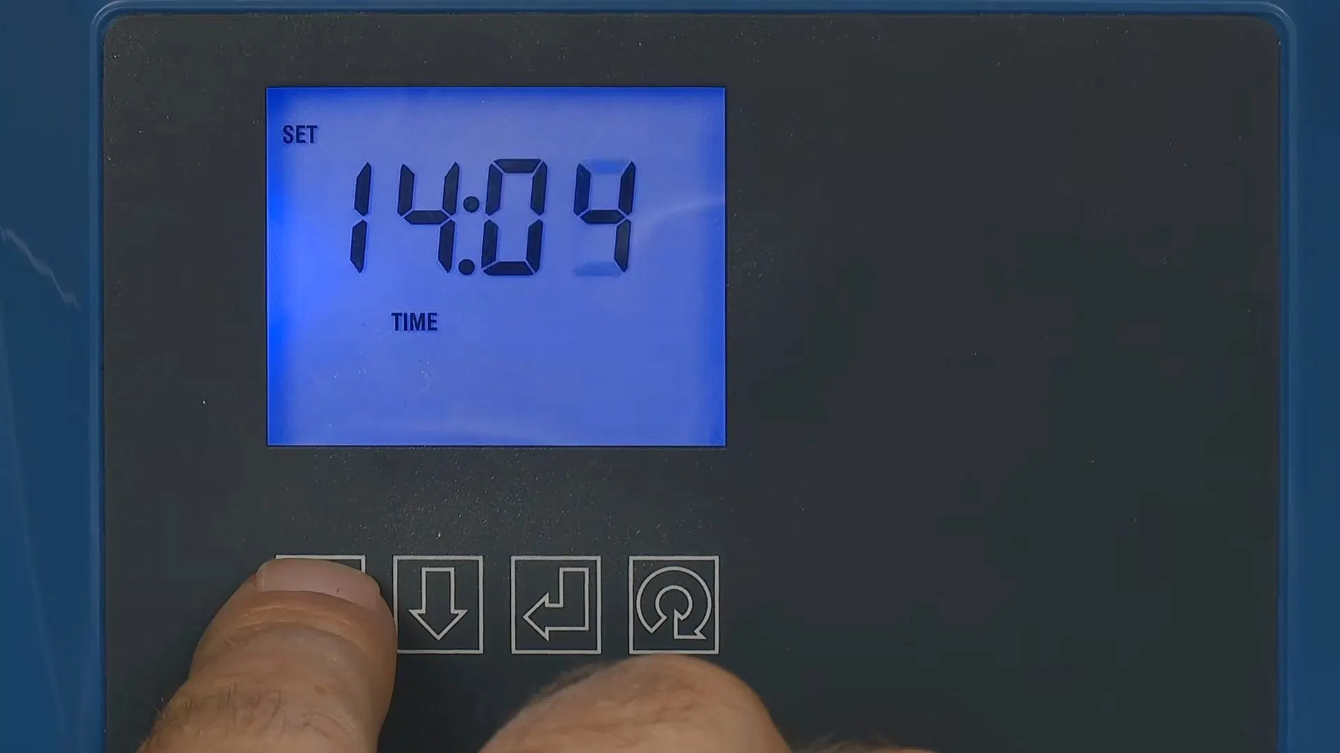Water Softener Timer Control Display shown for Water Filtration Systems in Dallas, GA in Dallas, Georgia.